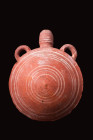 HUGE CYPRIOT TERRACOTTA LENTOID FLASK