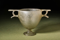 HELLENISTIC GLASS SKYPHOS
