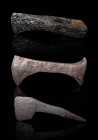 VIKING IRON AXE-HEAD
