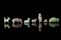 COLLECTION OF MESOPOTAMIAN AMULETS WITH ORIGINAL PROF. LAMBERT REPORT