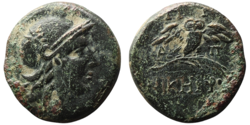 MYSIA. Pergamon. (Circa 200-133 BC).
AE Bronze (17mm, 3,10g)