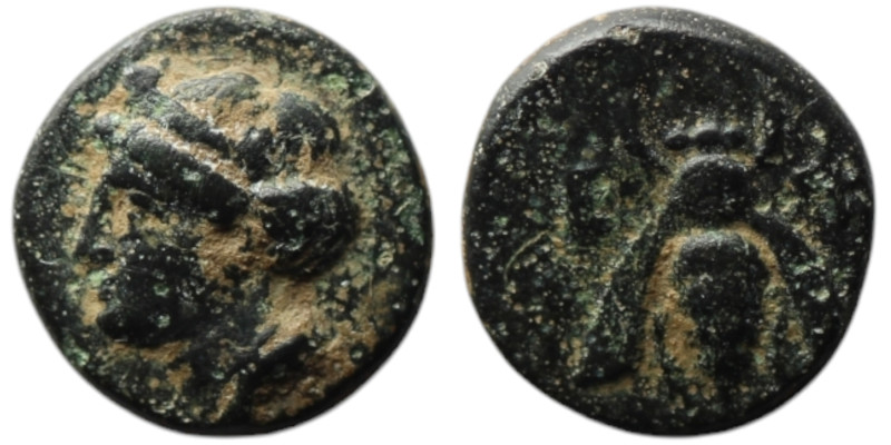 IONIA. Ephesos. (Circa 375-325 BC)
AE Bronze (11mm, 1,12g)