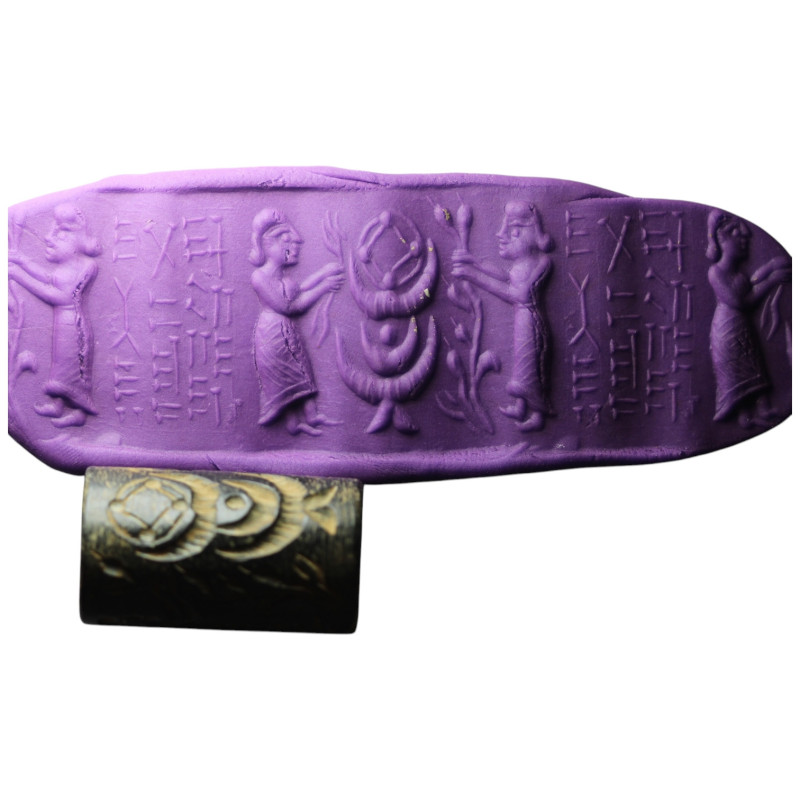 Mesopotamia (1638-1598 BC)
Hamatite Stone (43mm, 48,94g)
Collection of C.B. , Be...