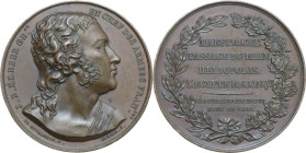 France. Jean Baptiste Kleber, General (1753-1800). Medal 1800 for the death. Bram. 54. AE. 40.03 g. 41 mm. Opus: Caqué. SPL. Jean-Baptiste Kléber was ...