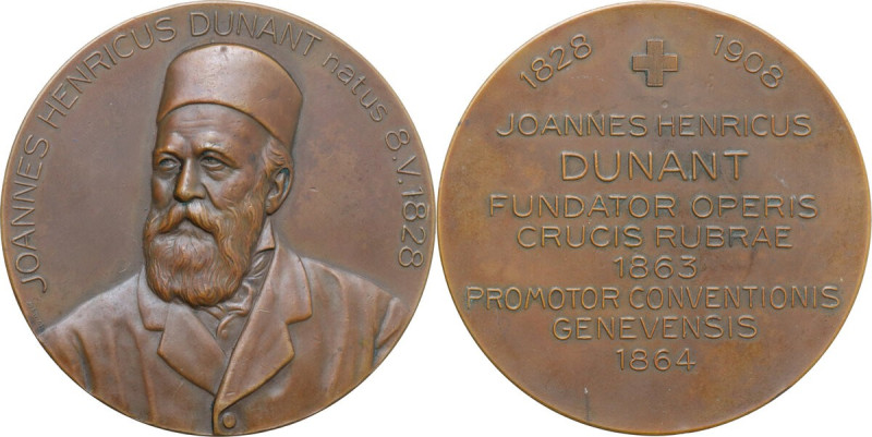 Switzerland. Henry Dunant (1828-1910), humanitarian, businessman, social activis...