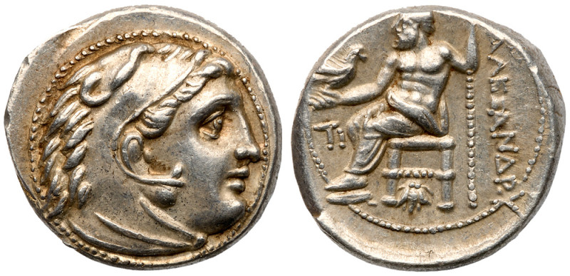 Macedonian Kingdom. Philip III Arrhidaios (323-317 BC). Silver Drachm (4.27 g). ...