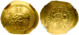 Constantine X Ducas (1059-1067). Gold Histamenon Nomisma (4.36 g). Constantinople, struck 1062-1065.