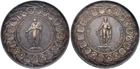 Münster. Bishopric. Sede Vacante. Silver Medal (Medallic 1 ½ Taler), 1801.