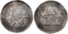 Saxe-Old-Altenburg. Johann Philip I, Friedrich, Johann Wilhelm and Friedrich Wilhelm II (1603-1625). Silver Taler, 1623 WA.