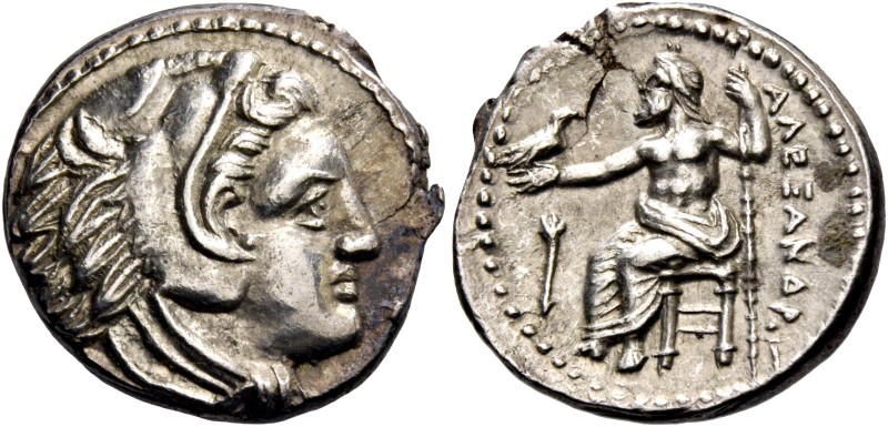 Alexander III, 336 – 323 and posthumous issues. Drachm, Amphipolis circa 336-323...