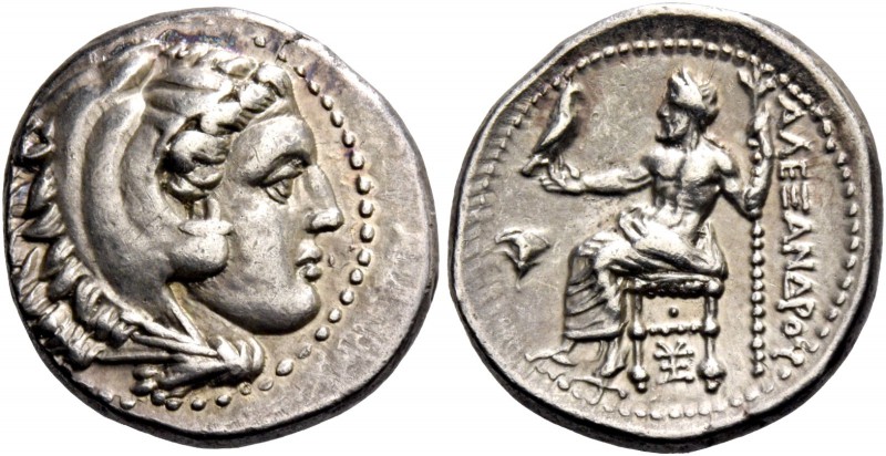 Alexander III, 336 – 323 and posthumous issues. Drachm, Sardes circa 334-323, AR...