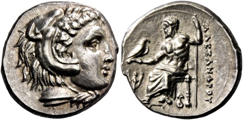 Alexander III, 336 – 323 and posthumous issues. Drachm, Lampsacus circa 328-323,...