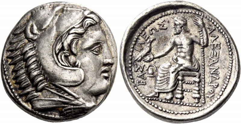 Alexander III, 336 – 323 and posthumous issues. Tetradrachm, Amphipolis circa 32...