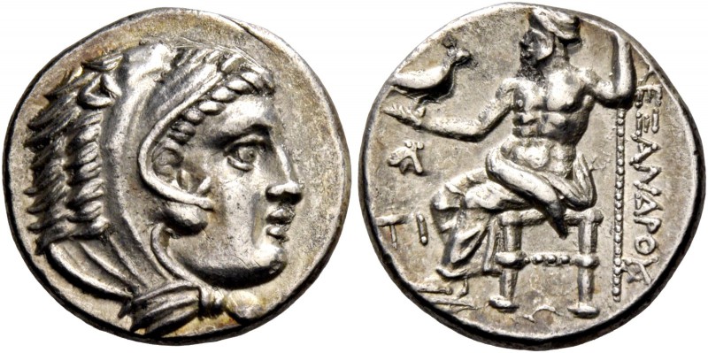 Alexander III, 336 – 323 and posthumous issues. Drachm, Sardes circa 323-319, AR...