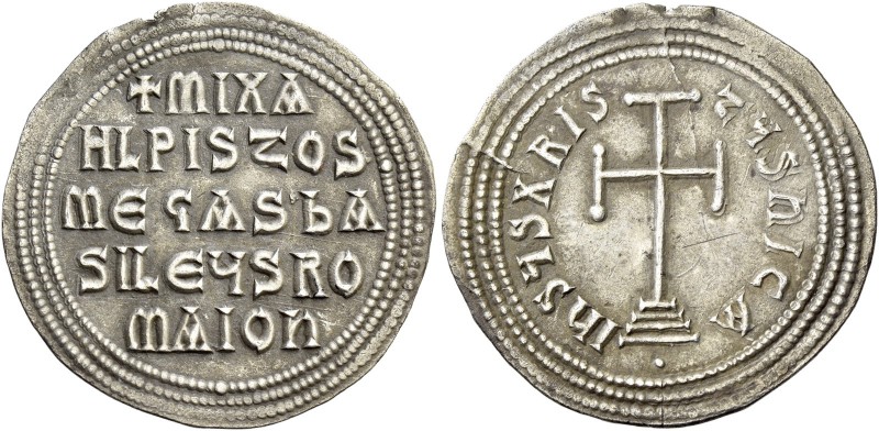 Michael III the Drunkard, 20 January 842 – 23 September 867 with Basil I from Ma...