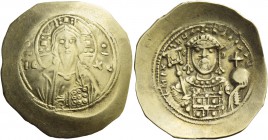 Michael VII Ducas, October 1071 – 31 March 1078, with colleagues from 1074. Histamenon 1071-1078, AV 4.39 g. Bust of Christ facing, wearing decorated ...