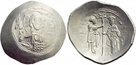 Alexius I Comnenus, April 1081 – August 1118, with colleagues from 1088. Pre-reform coinage, 1081-1092. Histamenon, Thessalonica 1081-1082, AR 4.45 g....