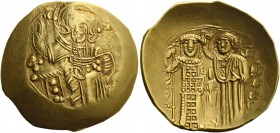 The Empire of Nicea, John III Ducas called Vatatzes, 1221 – 3 November 1254. Hyperpyron nomisma, Magnesia 1232-1254 (?), AV 4.15 g. Christ Pantokrator...