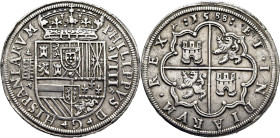 FELIPE II. Segovia ingenio. 8 reales. 1588 de tamaño pequeño. EBC. Buen ejemplar. Algo escaso