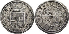 FELIPE V. Segovia. 4 reales. 1728. F. EBC/MBC+. Buen anverso