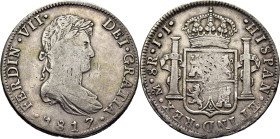 FERNANDO VII. México. 8 reales. 1817. JJ