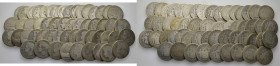 CENTENARIO. 1 peseta. 1969 GOBIERNO PROVISIONAL (4), 1970 (5), 1976 (2), 1882…Lote de 54