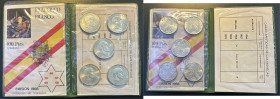 ESTADO ESPAÑOL. 100 pesetas. 1966*66, *67, *68, *69 palo recto y *70. Escasa el 69. Lote de 5