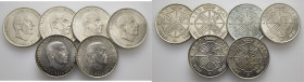ESTADO ESPAÑOL. 100 pesetas. 1966*66 (2), 1966*67 (2) y 1966*68 (2). Lote de 6