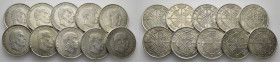 ESTADO ESPAÑOL. 100 pesetas. 1966*66 (7) y 1966*68 (3). Lote de 10