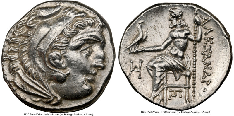 MACEDONIAN KINGDOM. Alexander III the Great (336-323 BC). AR drachm (17mm, 4.15 ...