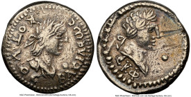BOSPORAN KINGDOM. Cotys III (AD 227/8-233/4), with Severus Alexander. EL stater (20mm, 6.69 gm, 1h). NGC VF 5/5 - 2/5, edge filing. Dated Bosporan Yea...