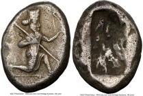 ACHAEMENID PERSIA. Darius I-Xerxes II (ca. 5th century BC). AR siglos (18mm). NGC Choice VF. Lydo-Milesian standard. Sardes, ca. 485-420 BC. Persian k...