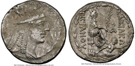 ARMENIAN KINGDOM. Tigranes II the Great (95-56 BC). AR tetradrachm (26mm, 15.67 gm, 11h). NGC Choice XF 5/5 - 2/5. Tigranocerta, ca. 83-70 BC. Diademe...