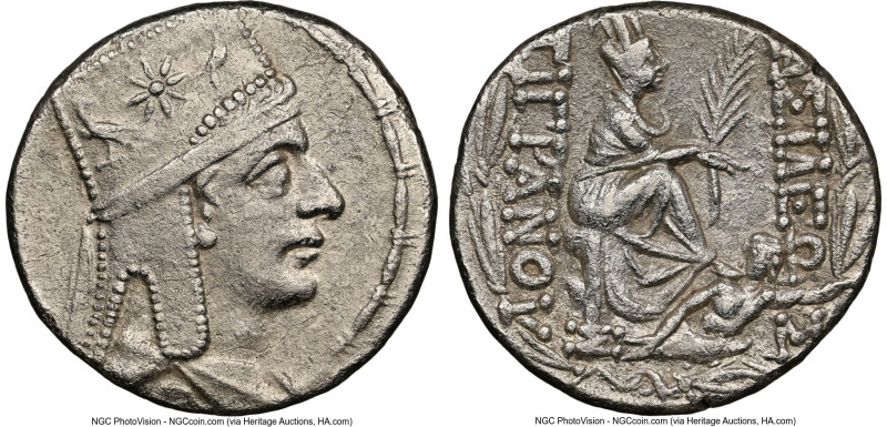 ARMENIAN KINGDOM. Tigranes II the Great (95-56 BC). AR tetradrachm (27mm, 15.21 ...
