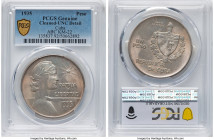 Republic "ABC" Peso 1935 UNC Details (Cleaned) PCGS, Philadelphia mint, KM22. HID09801242017 © 2024 Heritage Auctions | All Rights Reserved www.HA.com...