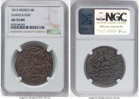 Oaxaca. War of Independence copper SUD 8 Reales 1813 AU55 Brown NGC, KM234. HID09801242017 © 2024 Heritage Auctions | All Rights Reserved www.HA.com/T...