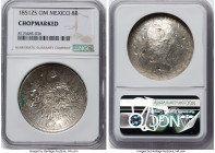 Republic 8 Reales 1851 Zs-OM Chopmarked NGC, Zacatecas mint, KM377.13, DP-Zs31. HID09801242017 © 2024 Heritage Auctions | All Rights Reserved www.HA.c...