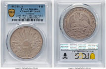 Republic 8 Reales 1882 Zs-JS AU Details (Cleaned) PCGS, Zacatecas mint, KM377.13, DP-Zs67. 1845-1882 Dies Full J variety. HID09801242017 © 2024 Herita...
