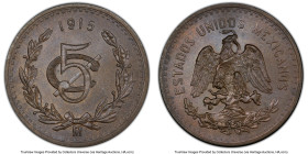 Estados Unidos 5 Centavos 1915-Mo MS65 Brown PCGS, Mexico City mint, KM422. HID09801242017 © 2024 Heritage Auctions | All Rights Reserved www.HA.com/T...
