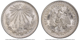 Estados Unidos Pair of Certified Pesos MS67 PCGS, Mexico City mint, KM455. Includes (1) each of following dates 1944-M and 1943-M. HID09801242017 © 20...