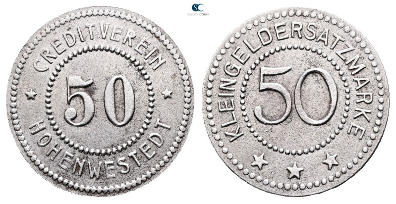 Germany. Hohenwestedt AD 1916-1922. 
50 Pfennig o.J.

 mm, 3,96 g



Extr...