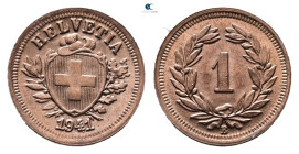 Switzerland.  AD 1941. Rappen BR