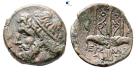 Sicily. Syracuse. Hieron II 275-215 BC. Bronze Æ