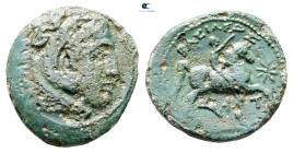 Kings of Macedon. Uncertain mint. Kassander 306-297 BC. Bronze Æ