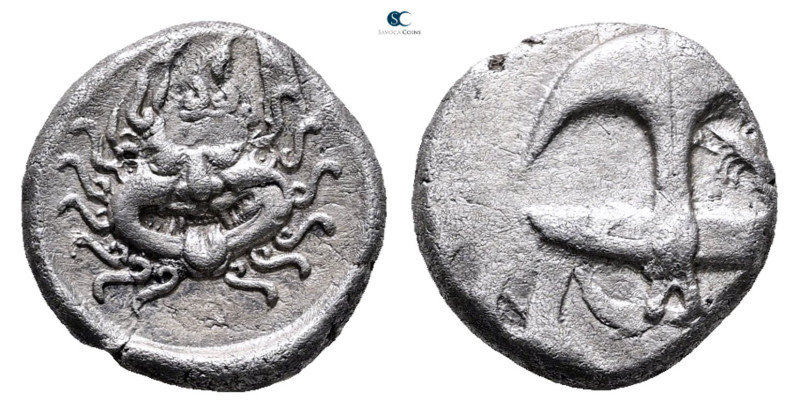 Thrace. Apollonia Pontica circa 480-450 BC. 
Drachm AR

15 mm, 3,29 g



...