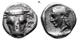 Phokis. Federal Coinage circa 478-460 BC. Triobol AR