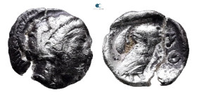 Attica. Athens circa 454-404 BC. Obol AR