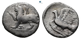 Sikyonia. Sikyon circa 350-280 BC. Triobol-Hemidrachm AR