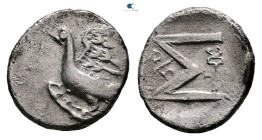 Sikyonia. Sikyon circa 100-60 BC. Triobol AR