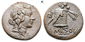 Pontos. Amisos. Time of Mithradates VI Eupator circa 120-63 BC. Bronze Æ